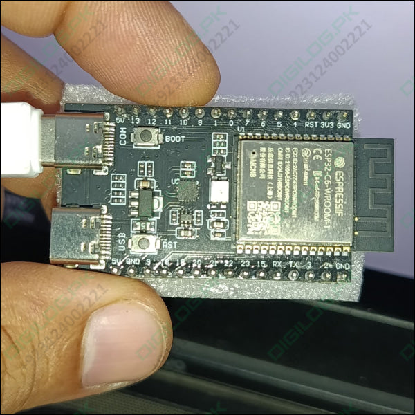 nanoESP32-C6 Development Board | ESP32-C6 WiFi 6 + Zigbee + Thread | RISC-V 160MHz | 8MB Flash | Onboard RGB LED | USB-C