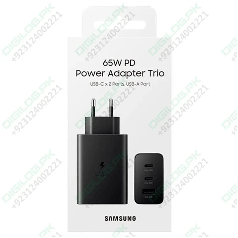 Original SAMSUNG 65W POWER ADAPTER TRIO PD without cable