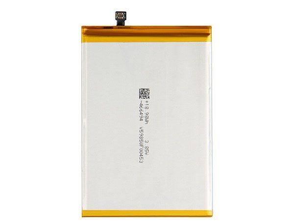 Original Xiaomi Redmi 9A 9c Poco M2 Pro Battery Replacement BN56 Battery With 5000mAh Capacity Silver - a rectangular silver battery with a top connector and printed text including 18.98Wh and 3.85V.
