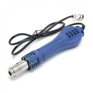 Orignal Kada 2018D+ Hot Air Handle Replacement,KADA SMD BLOWER,SMD HANDLE,Kada 2018D+ Heatgun Handle Replacement - a blue handheld SMD blower tool with a metal nozzle and a black power cable featuring a circular connector.
