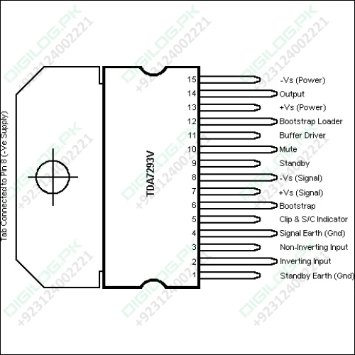 Tda7293 Audio Amplifier Ic