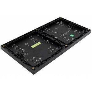 P5 Outdoor LED Panel Digital Screen Module 320x160mm 64x32 Dots Pixel RGB Full Color LED Advertising Board - the rear circuit board, connection ports, and directional arrows.
