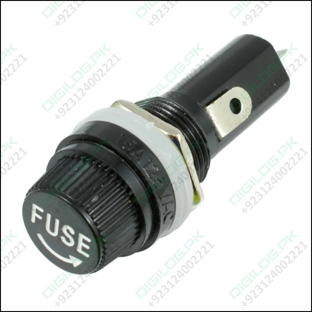 Panel Mount Chassis Fuse Holder For 6x30mm Glass