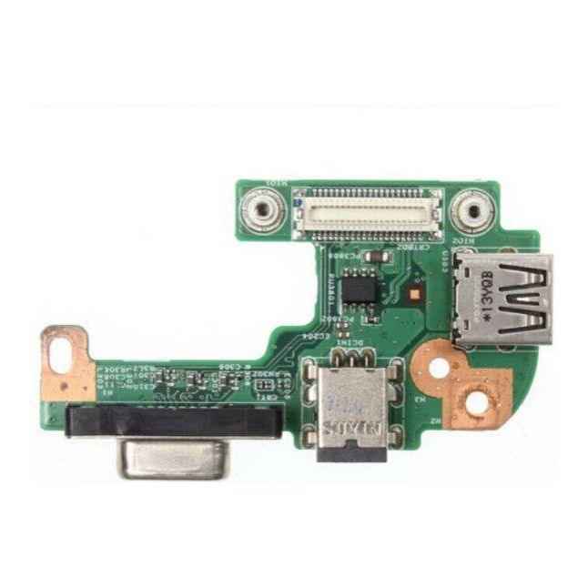 USB 2.0 For Dell Inspiron 15R N5110 Vostro 3550 DQ15DN15 DC Power Jack Board