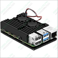 Raspberry Pi 4 Aluminum Heatsink Case with Dual Fan