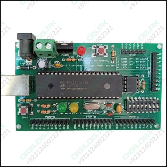 PIC Strawberry Microcontroller Development Board In Pakistan
