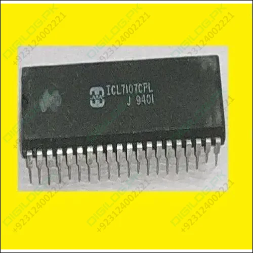 Simple Digital Voltmeter Ic Icl7107