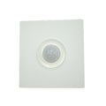 PIR Infrared Motion Sensor Switch - shown as a square white wall-mount unit with a central circular motion detection lens.