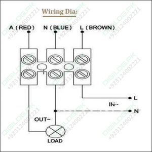 220V Automatic Infrared PIR LED Motion Sensor Detector