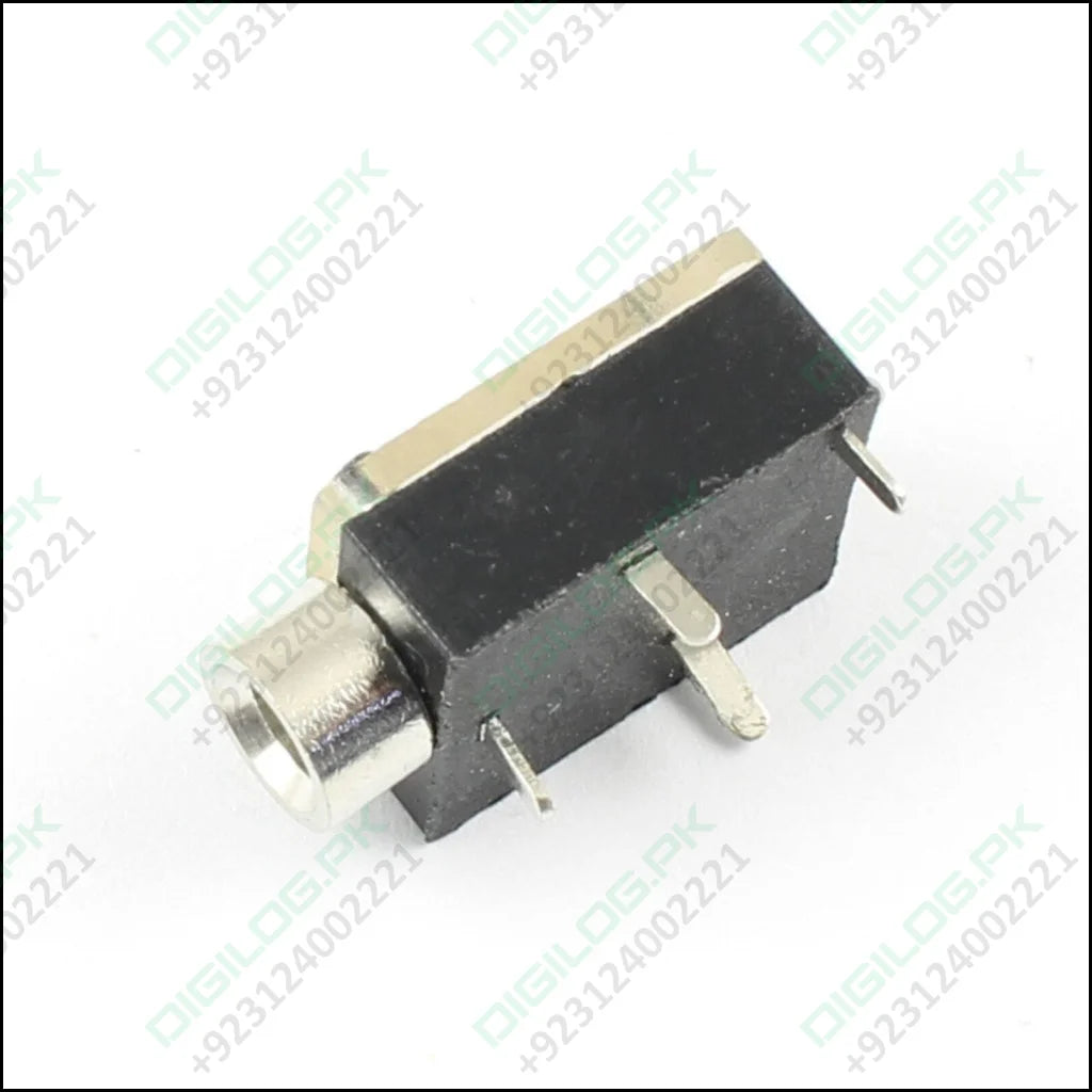 Pj-324 Pcb Mount Female Audio Connector Dip Stereo