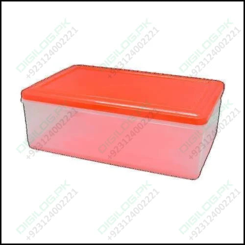 Plastic Storage Box 15 inches x 10 inches x 4.5 inches Durable