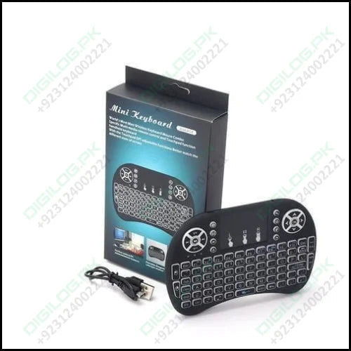 Portable Mini Wireless Keyboard Controller With Touchpad
