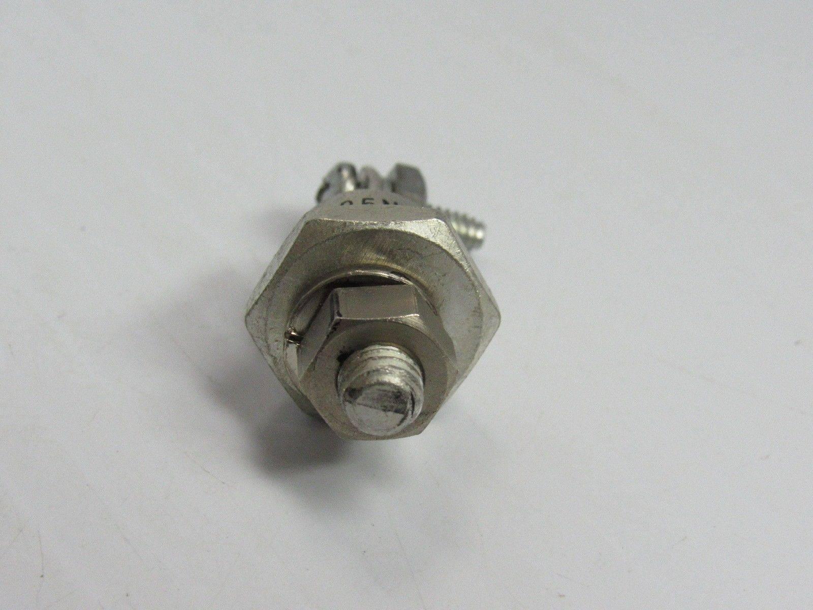 Power Diode 25A 1000V - a silver-colored metal stud-mount diode with a threaded bolt and a hexagonal nut, shown in a close-up against a white background.