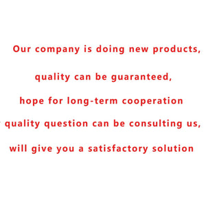 Pre Order Orange Pi 3 LTS Single Board Computer 2GB RAM AllWinner H6 8GB EMMC Development Board Computer Run Android9.0 Ubuntu Debian OS - a white graphic with red text stating the company's commitment to product quality and customer support for long-term cooperation.