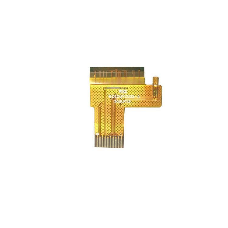 Pre Order Small TFT LCD With SPI interface ST7789V IC LCD Display 2.4 inch Module - a close-up of the flexible gold-coloured ribbon cable and connector.