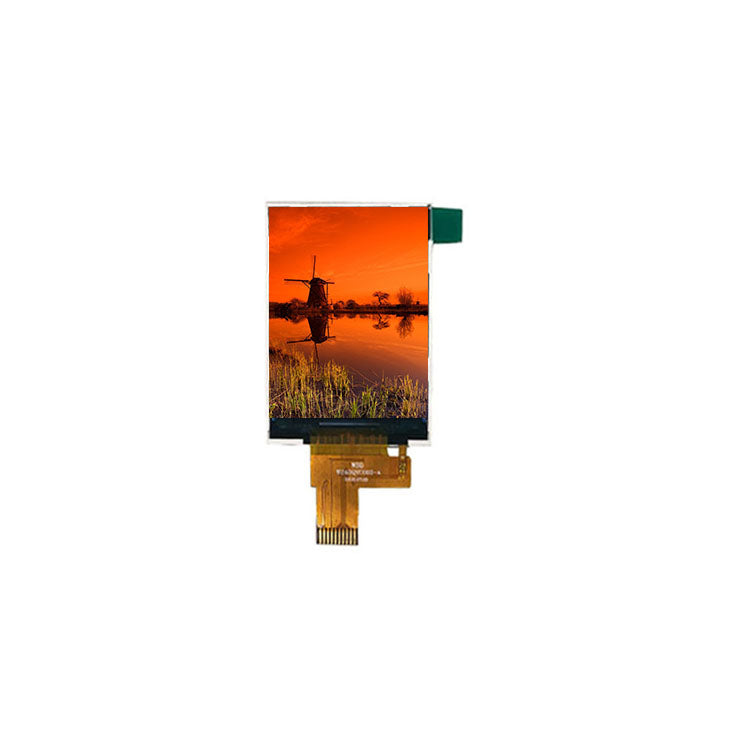 Pre Order Small TFT LCD With SPI interface ST7789V IC LCD Display 2.4 inch Module - a rectangular screen displaying a windmill landscape.
