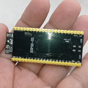 Pre Soldered ESP32-S3-DevKitC-1-N8R2 WROOM 1 Development Board 2.4G WiFi BT Module BLE5.0 - the black underside with labelled pin headers and USB-OTG and COM port pads.
