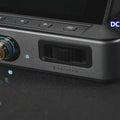Fnirsi Dps-150 Programmable Mini Portable DC Power Supply 0-15V 0-10A 150W (digital Lab PSU) - product video, preview showing a close-up of a power supply unit with two terminals and a control dial