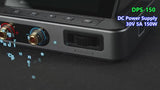 Fnirsi Dps-150 Programmable Mini Portable DC Power Supply 0-15V 0-10A 150W (digital Lab PSU) - product video, preview showing a close-up of a power supply unit with two terminals and a control dial