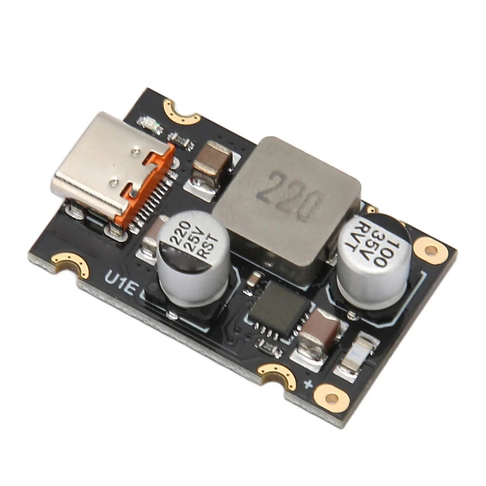PD 65W Fast Charging Module Type C Interface Fast Charging Adapter Board DC8 to 32V Charging Protection - product video, preview showing an assortment of various electronic components and modules