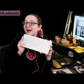 Raspberry Pi 400 4GB RAM Your Complete Personal Computer, Built Into a Compact Keyboard-digilog.pk - product video, preview showing a person holding a white compact keyboard