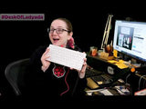 Raspberry Pi 400 4GB RAM Your Complete Personal Computer, Built Into a Compact Keyboard-digilog.pk - product video, preview showing a person holding a white compact keyboard