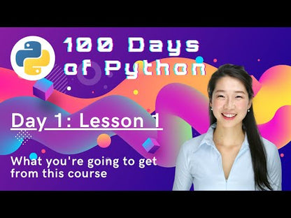 100 Days of Code: The Complete Python Pro Bootcamp Created by Dr. Angela Yu