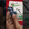 Arduino Nano V3 - product video, preview showing a small blue microcontroller board held in a hand