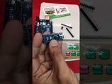 Arduino Nano V3 - product video, preview showing a small blue microcontroller board held in a hand