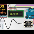 Gravity Analog Tds Sensor Meter For Arduino By Dfrobot - product video, preview showing an arduino board connected to a tds sensor and an lcd display