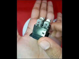 6 Pin 3 Position Dpdt Rocker Switch On Off On Power Button Switch - product video, preview showing a black six-pin rocker switch held in a hand