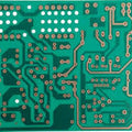 Private PCB For Specific Customer Do Not Order - a green rectangular printed circuit board with copper traces and multiple through-hole solder pads.