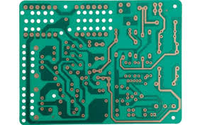 Private PCB For Specific Customer Do Not Order - a green rectangular printed circuit board with copper traces and multiple through-hole solder pads.