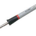 Pro'sKit 40 W Soldering Iron 8PK-S120NB-40 - a grey and black handheld soldering iron with a metal tip and a red power cord strain relief.