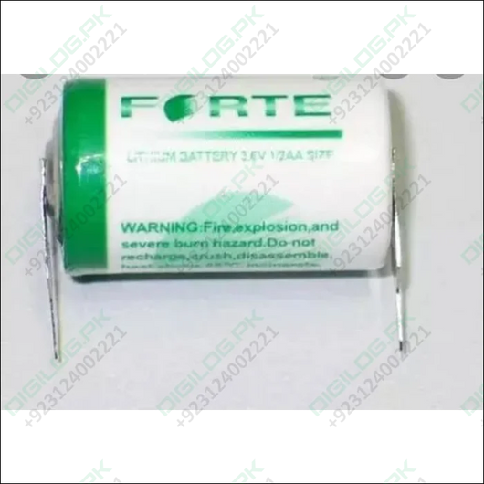 Forte Er14250 Lithium Battery Capacity: 1200MAH Voltage: