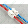2 Point Quick Connector Cable Clamp Terminal Block Spring