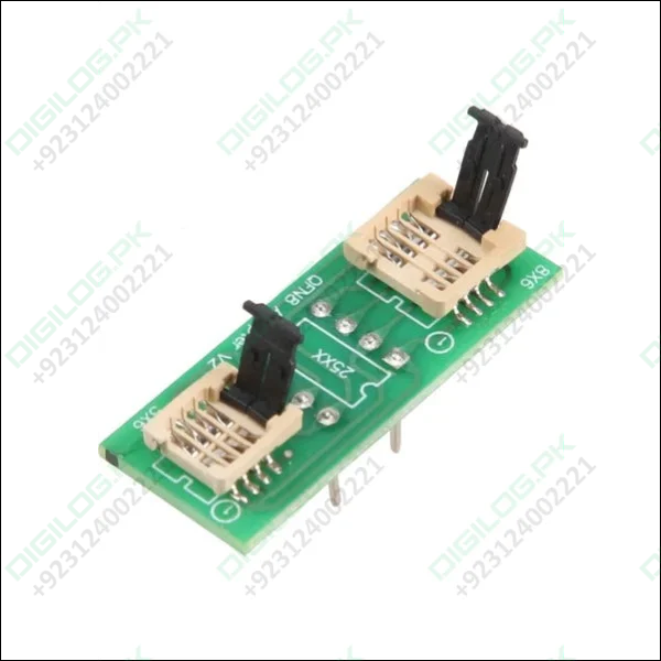 QFN8 WSON8MLF8MLP8DFN8 to DIP8 Universal Two-in-one SocketAdapter for Both 6x5MM and 8x6MM Chips