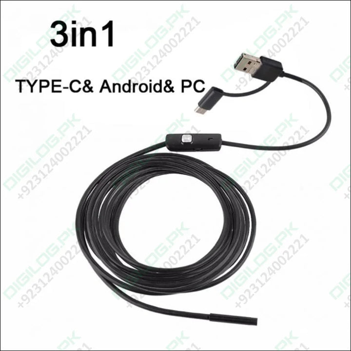 3 in 1 Type c& android pc endoscope