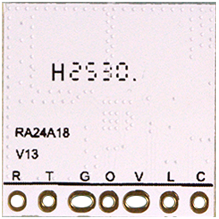 RA24A18 24GHz Presence Sensor Module – Human Motion Presence Sensor Module mmWave Radar Technology - Presence Sensor