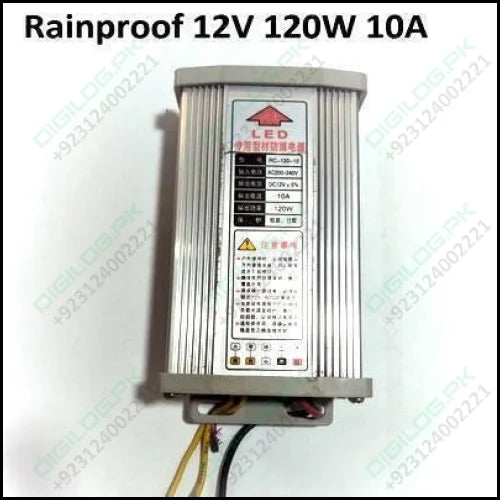 Rainproof Switching Power Supply 12v 120w For Outdoor Led