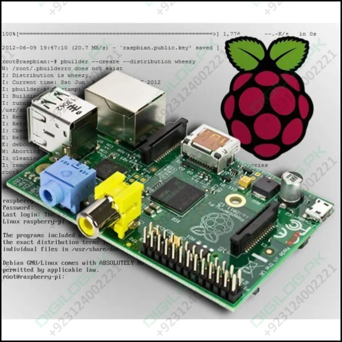 Raspberry Pi 1 Model b With Raspbian Installed On 32gb Card