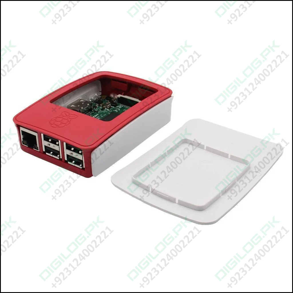 Raspberry Pi 3 Case For B + Enclouser Box Red/white Casing
