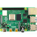 Raspberry Pi 4 8GB RAM Model b Quad Core CPU 1.5GHz Development Board - the 40-pin GPIO header, USB 3.0 and 2.0 ports, Ethernet jack, twin micro-HDMI outputs and USB-C power input.