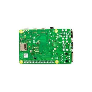 Raspberry Pi 4 8GB RAM Model b Quad Core CPU 1.5GHz Development Board - the bottom side of the green printed circuit board with a MicroSD card slot and various pin headers.