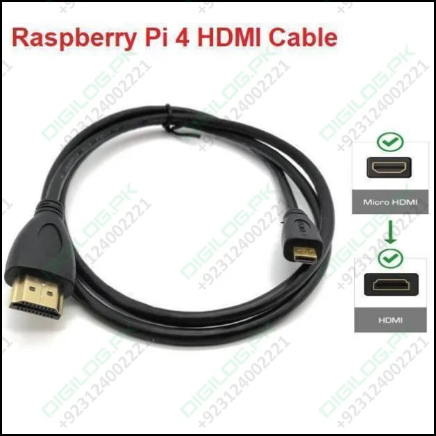 Raspberry Pi 4 Hdmi Cable