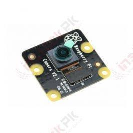 Raspberry Pi Noir 8MP Night Vision Camera Module V2 - a black square circuit board with a central camera lens and a flat ribbon cable connector.