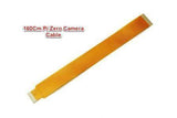 Raspberry Pi Zero Camera Cable 160mm 16cm Camera Ribbon Ffc Cable Connection Wire - a long, thin, orange flexible flat ribbon cable with white connector pins at both ends.