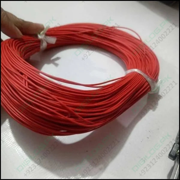 Red 1meter Insulation Electronic Pcb Wrapping Breadboard Jumper Wire Cable