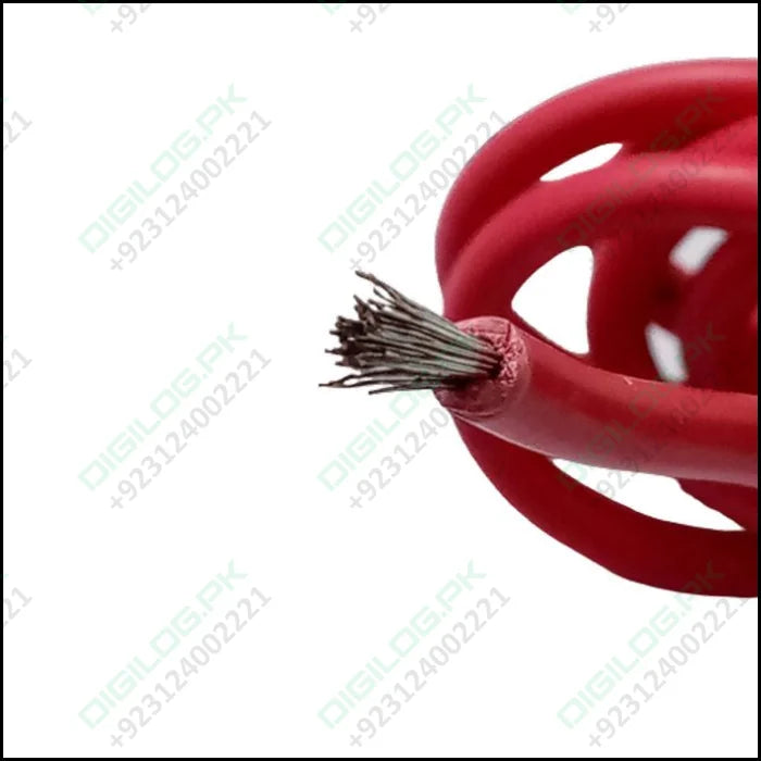 Red 1meter Solderable Wire Hard Wires For Wiring Jumper