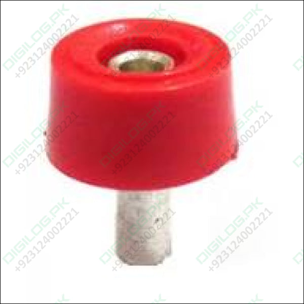Red 2mm Banana Socket Solderable PCB Mount Type For Electronics Lab